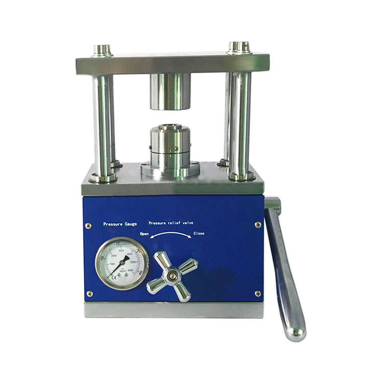 Manual powder hydraulic press