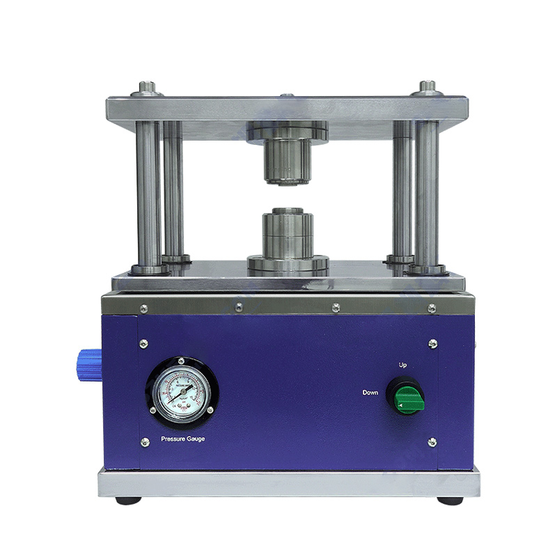 pneumatic button battery sealing machine