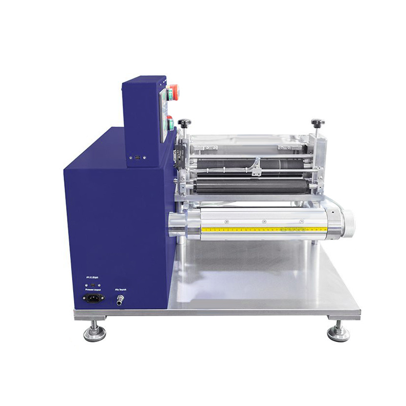 Lithium battery positive and negative electrode cutting machine