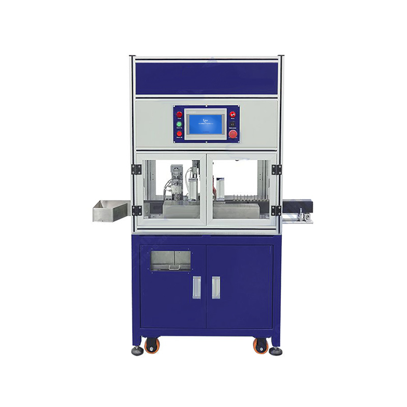 Cylindrical battery automatic spot welding machine