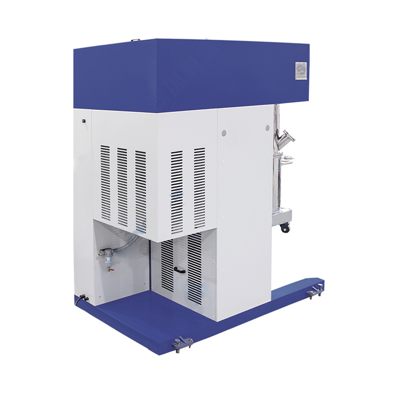 Lab vacuum Double dispersion axis planetary mixer