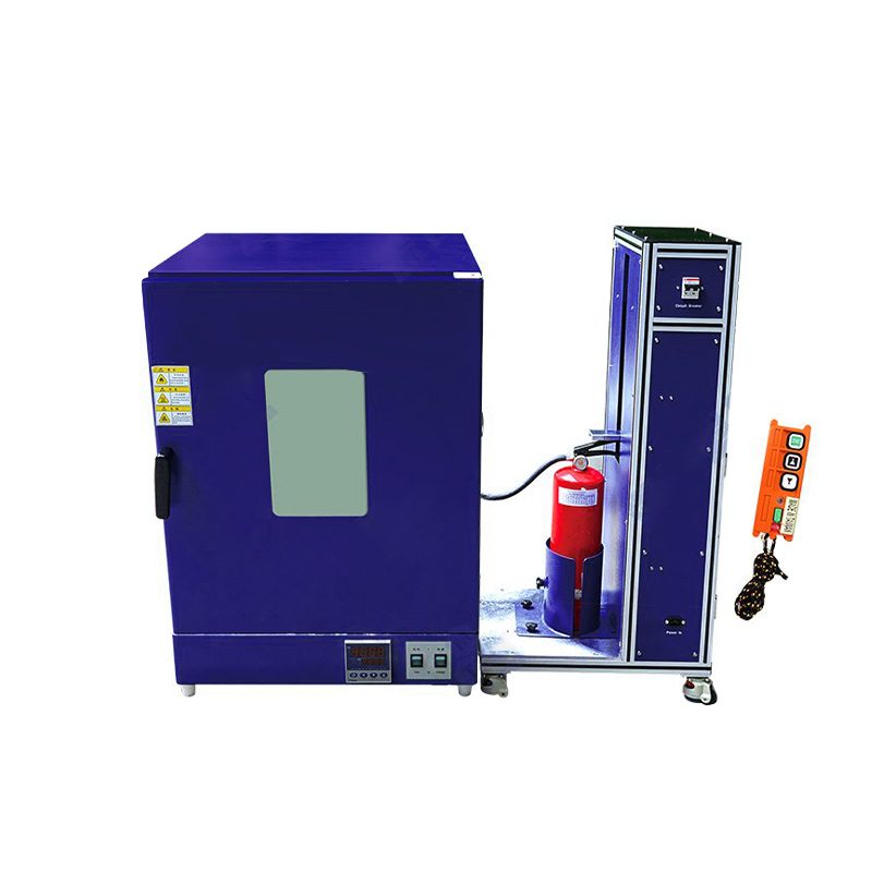 battery high temperature test chamber with fire extinguishing device